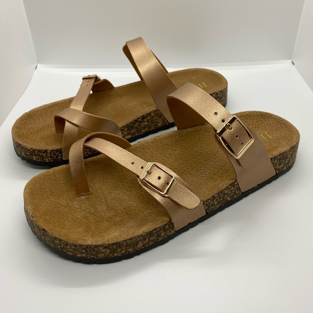 Rose Gold Sandals